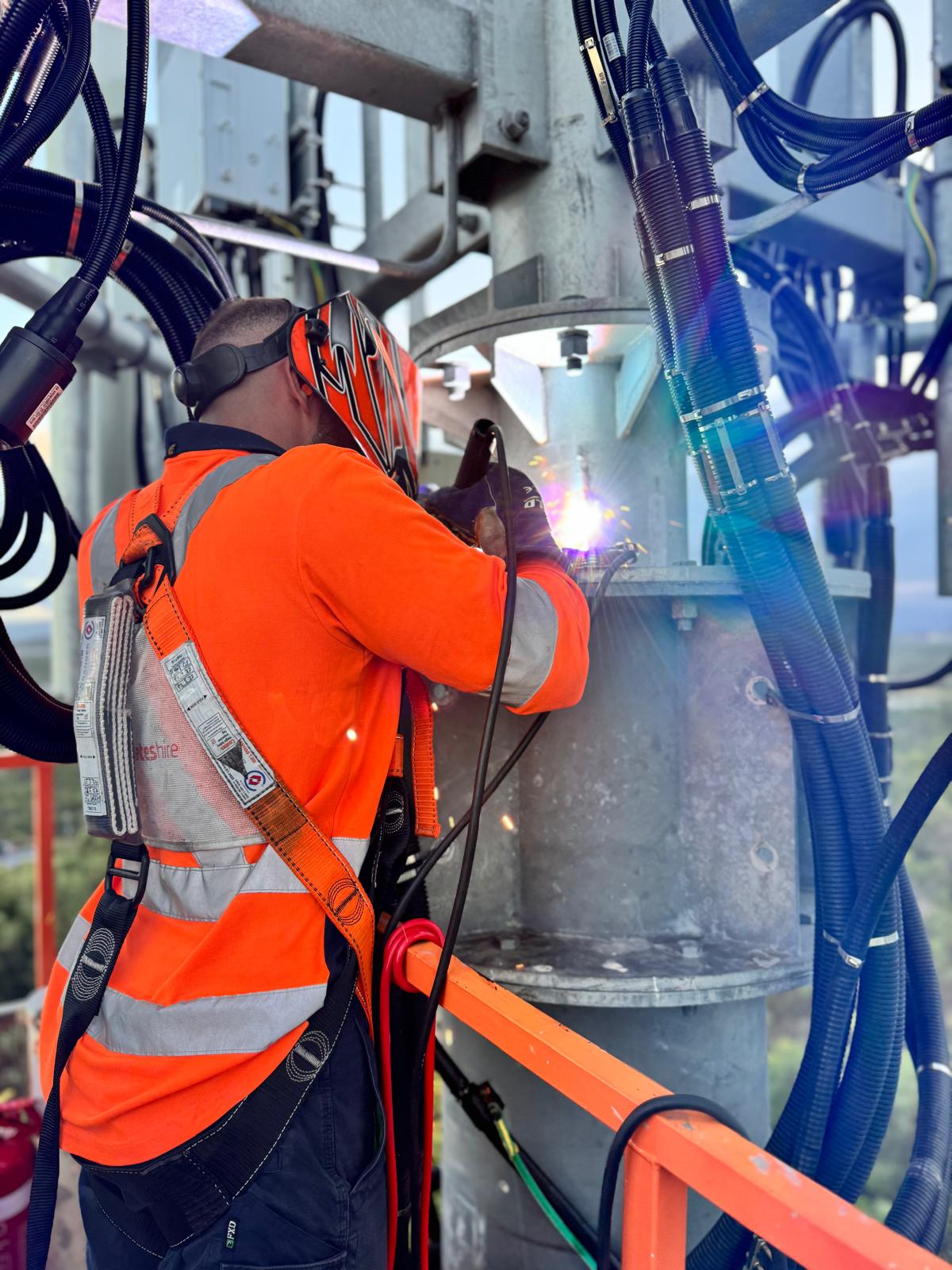 Structural Welding at Height
